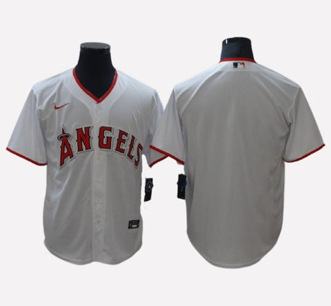 Los Angeles Angels White Cool Base Men's Stitched Jersey