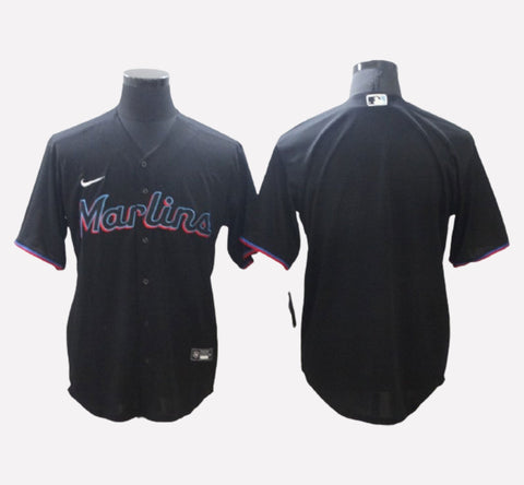 Miami Marlins Blank Cool Base Men's Stitched Jersey