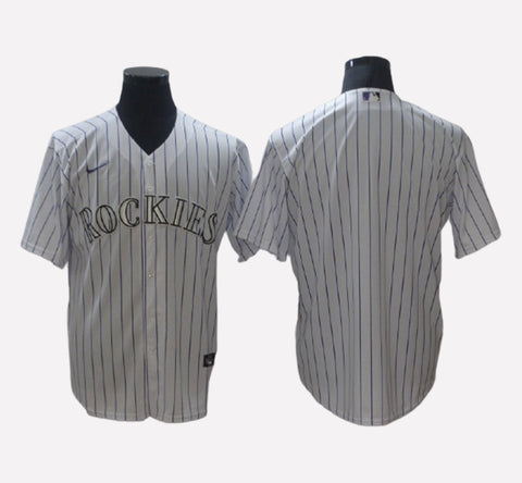 Colorado Rockies Blank Cool Base Men's Stitched Jersey