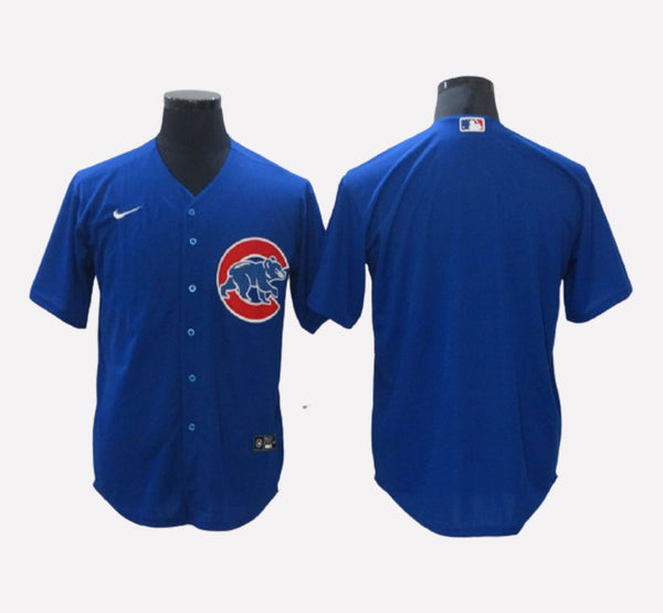 Chicago Cubs Blue Cool Base Men's Stitched Jersey