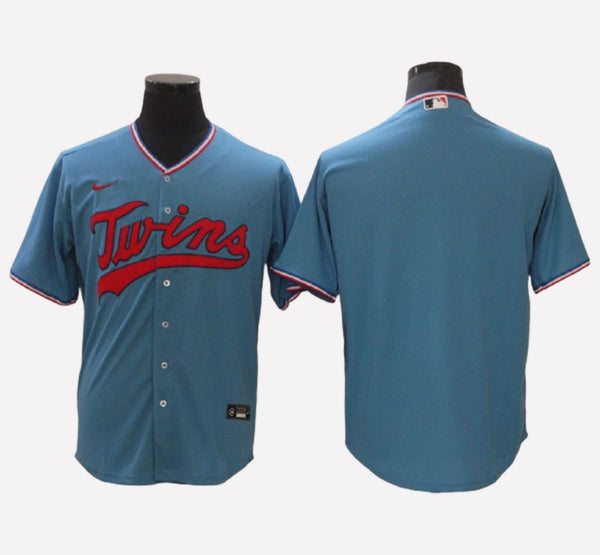 Minnesota Twins Blank Base Men's Stitched Jersey