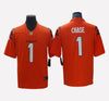 Cincinnati Bengals #1 Ja'Marr Chase Men's Stitched Jersey