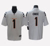 Cincinnati Bengals #1 Ja'Marr Chase Men's Stitched Jersey