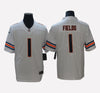 Chicago Bears #1 Justin Field Men's Stitched Jersey