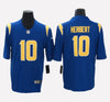 Los Angeles Chargers #10 Justin Herbert Men's Stitched Jersey