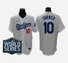 Los Angeles Dodgers #10 Justin Turner FlexBase Men's Stitched Jersey