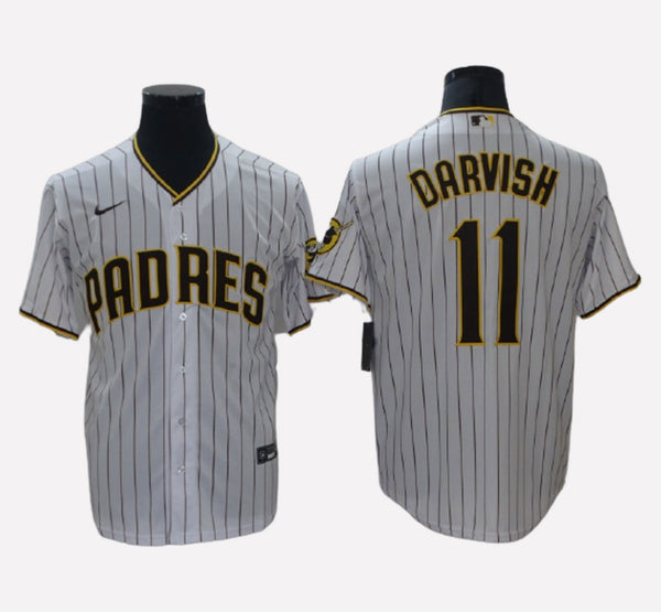 San Diego Padres #11 Yu Darvish Cool Base Men's Stitched Jersey