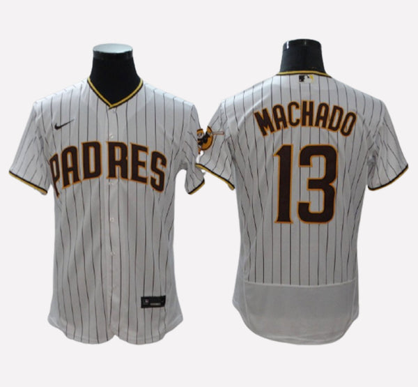 San Diego Padres #13 Manny Machado FlexBase Men's Stitched Jersey