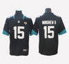 Jacksonville Jaguars #15 Gardner Minshew II Men's Stitched Jersey