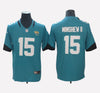 Jacksonville Jaguars #15 Gardner Minshew II Men's Stitched Jersey