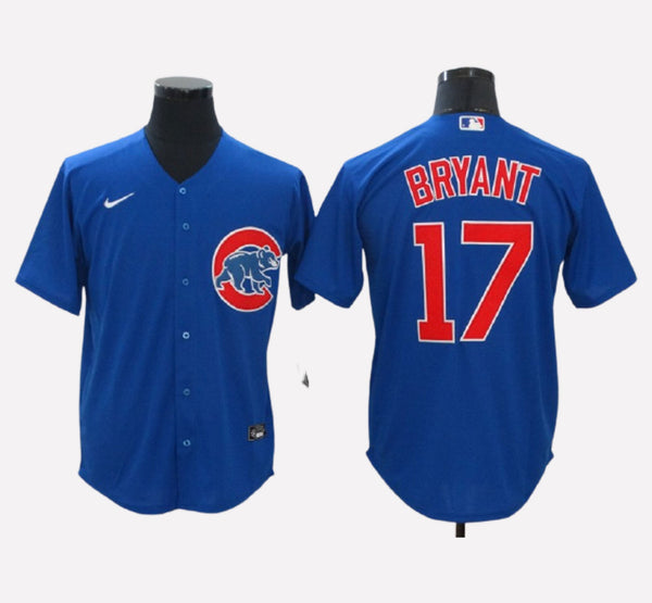 Chicago Cubs #17 Kris Bryant Cool Base Men's Stitched Jersey