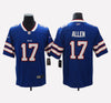 Buffalo Bills #17 Josh Allen Men's Stitched Jersey