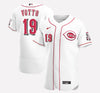 Cincinnati Reds #19 Joey Votto FlexBase Men's Stitched Jersey