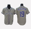 Colorado Rockies #19 Charlie Blackmon Cool Base Men's Stitched Jersey