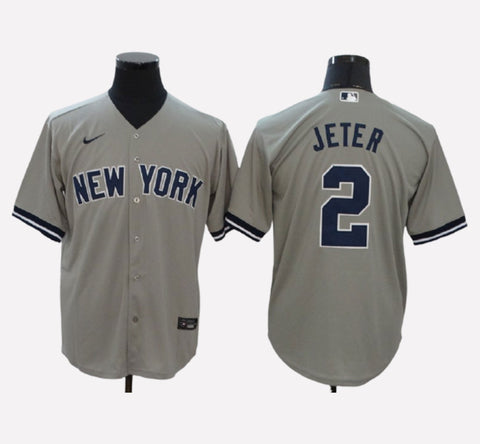 New York Yankees #2 Derek Jeter Cool Base Men's Stitched Jersey