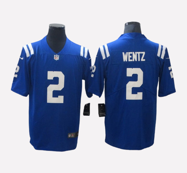 Indianapolis Colts #2 Carson Wentz Men's Stitched Jersey