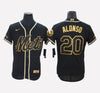 New York Mets #20 Pete Alonso FlexBase Men's Stitched Jersey