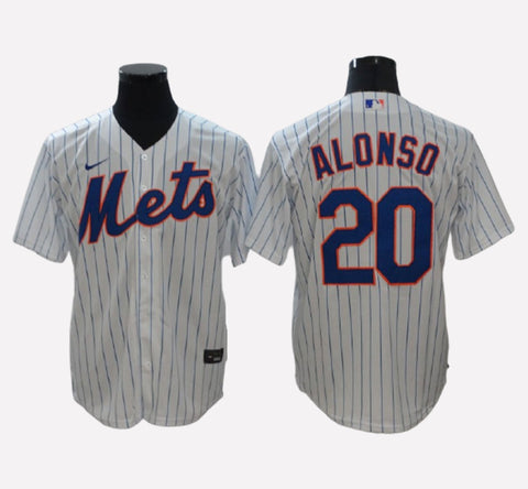 New York Mets #20 Pete Alonsod Cool Base Men's Stitched Jersey