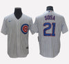 Chicago Cubs #21 Sammy Sosa Men's Stitched Jersey