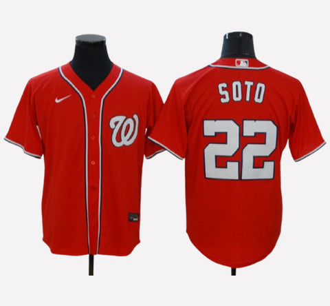 Washington Nationals #22 Juan Soto Cool Base Men's Stitched Jersey