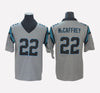 Carolina Panthers #22 Christian McCaffrey Men's Stitched Jersey