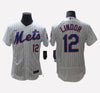 New York Mets #12 Francisco Lindor FlexBase Men's Stitched Jersey