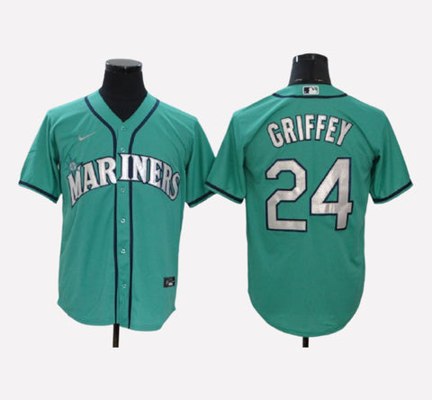 Seattle Mariners #24 Ken Griffey Cool Base Men's Stitched Jersey