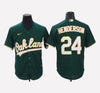 Oakland Athletics #24 Ricky Henderson Cool Base Men's Stitched Jersey