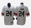 Cleveland Browns #24 Nick Chubb Men's Stitched Jersey