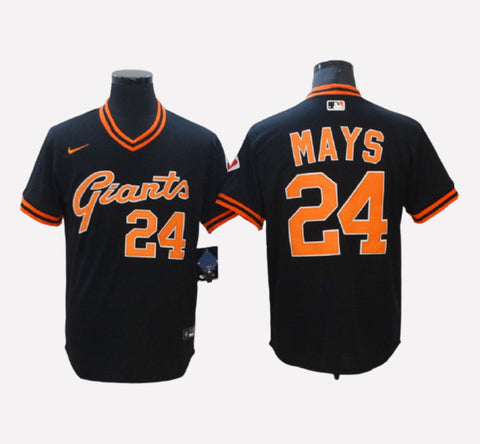 San Francisco Giants #24 Willie Mays Men's Stitched Jersey