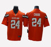 Cleveland Browns #24 Nick Chubb Men's Stitched Jersey