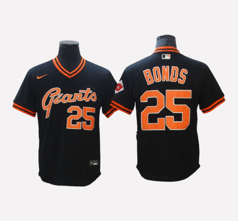 San Francisco Giants #25 Barry Bonds Men's Stitched Jersey