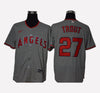 Los Angeles Angels #27 Mike Trout FlexBase Men's Stitched Jersey