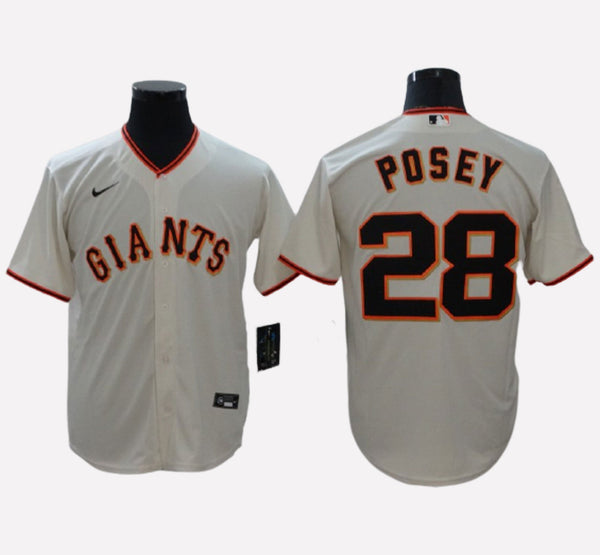 San Francisco Giants #28 Buster Posey Cool Base Men's Stitched Jersey