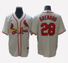 St. Louis Cardinals #28 Nolan Arenado Cool Base Men's Stitched Jersey