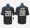 Las Vegas Raiders #28 Josh Jacobs Men's Stitched Jersey