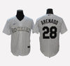 Colorado Rockies #28 Nolan Arenado Cool Base Men's Stitched Jersey