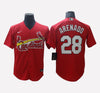 St. Louis Cardinals #28 Nolan Arenado Cool Base Men's Stitched Jersey