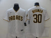 Men's San Diego Padres ERIC HOSMER Alternate Replica Player White Jersey