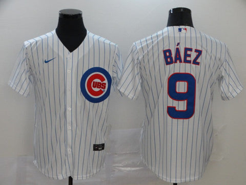 Men's Javier Baez #9 Chicago Cubs Player Jersey