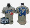 Fernando Valenzuela #34 Los Angeles Dodgers FlexBase Men's Stitched Jersey