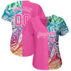 Custom 3D Pattern Design Tropical Authentic Baseball Jersey