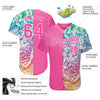 Custom 3D Pattern Design Tropical Authentic Baseball Jersey