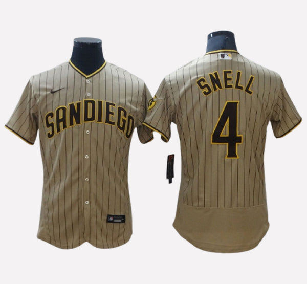 San Diego Padres #4 Blake Snell FlexBase Men's Stitched Jersey