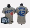 Los Angeles Dodgers #42 Jackie Robinson FlexBase Men's Stitched Jersey