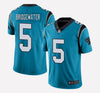 Carolina Panther 5 Derrick Brown Men's Stitched Jersey