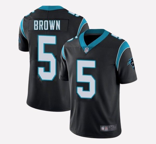 Carolina Panther 5 Derrick Brown Men's Stitched Jersey