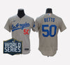 Los Angeles Dodgers #50 Mookie Betts FlexBase Men's Stitched Jersey