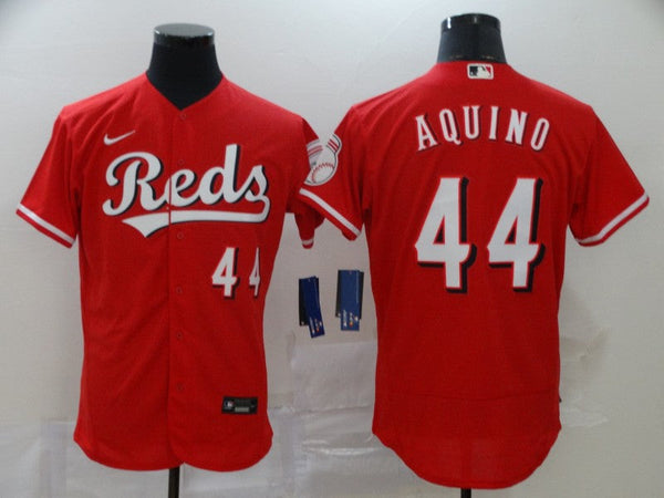 Men's Aristides Aquino Cincinnati Reds Player Jersey