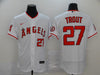 Men's Mike Trout #27 Los Angeles Angels Player Jersey - Flex Base